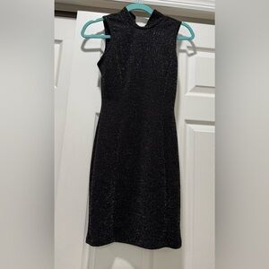 Elegant Black Sleeveless Dress